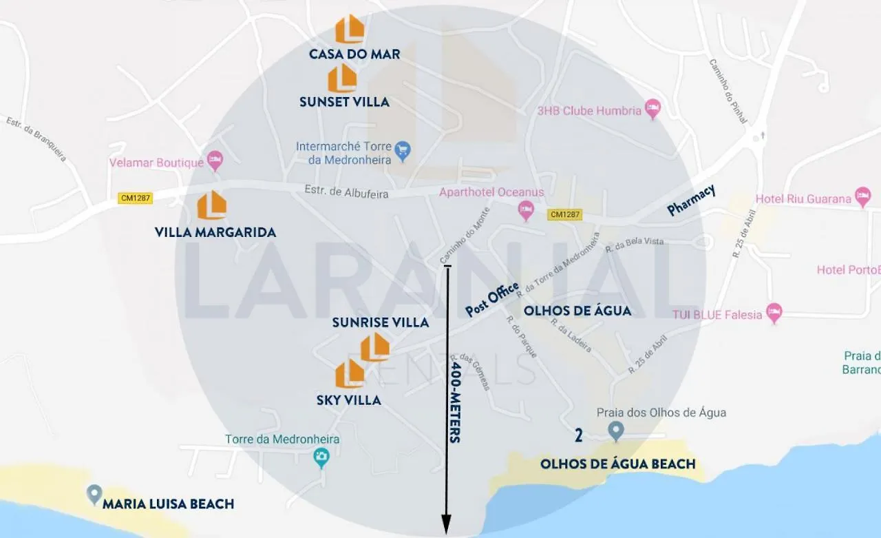 Villa Casa Do Mar By Laranjal Rentals Albufeira